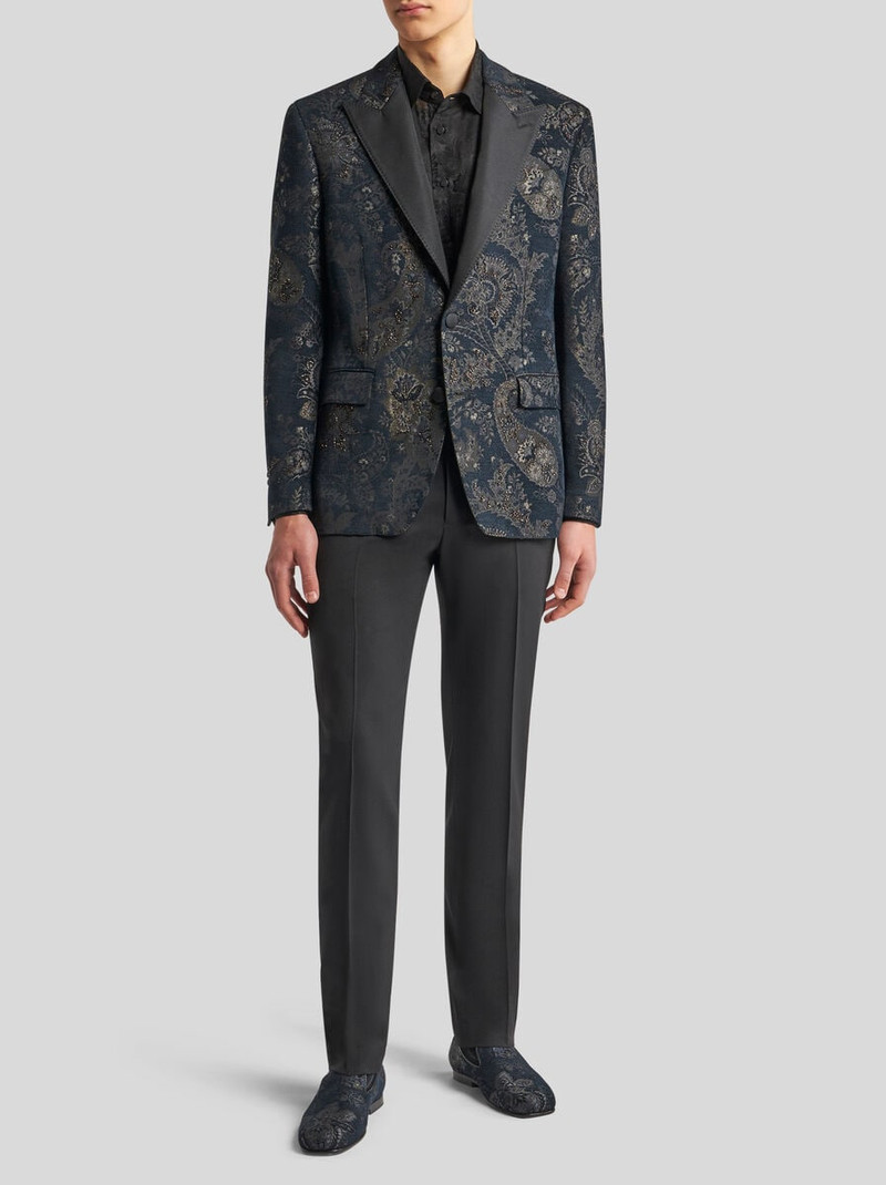 Etro JACQUARD BLAZER WITH EMBROIDERY outlook