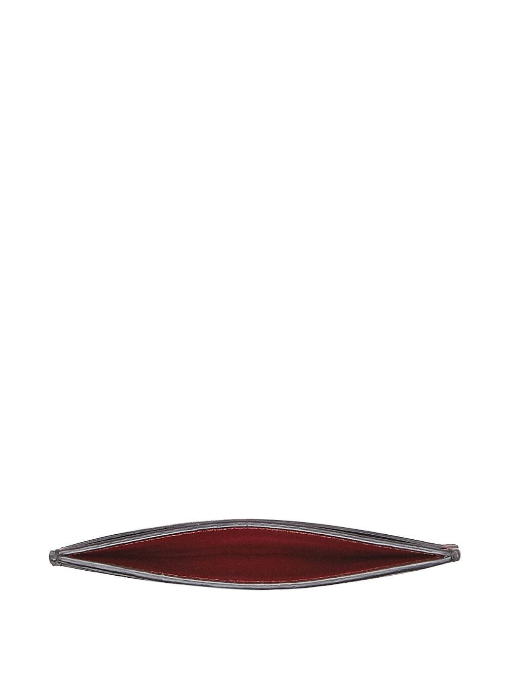 Ferragamo Men Two-Tone Gancini Card Holder - 3