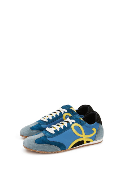 Loewe Ballet runner in nylon and leather outlook