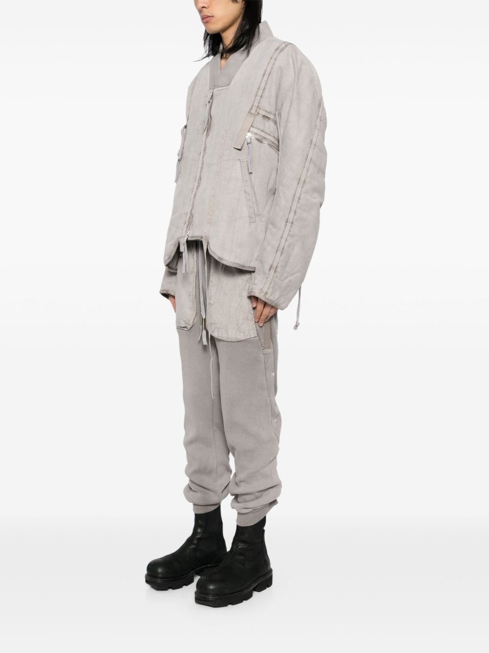 zip-up bomber jacket - 3