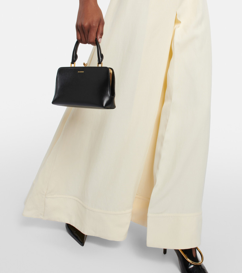 Knotted cutout crêpe gown 5