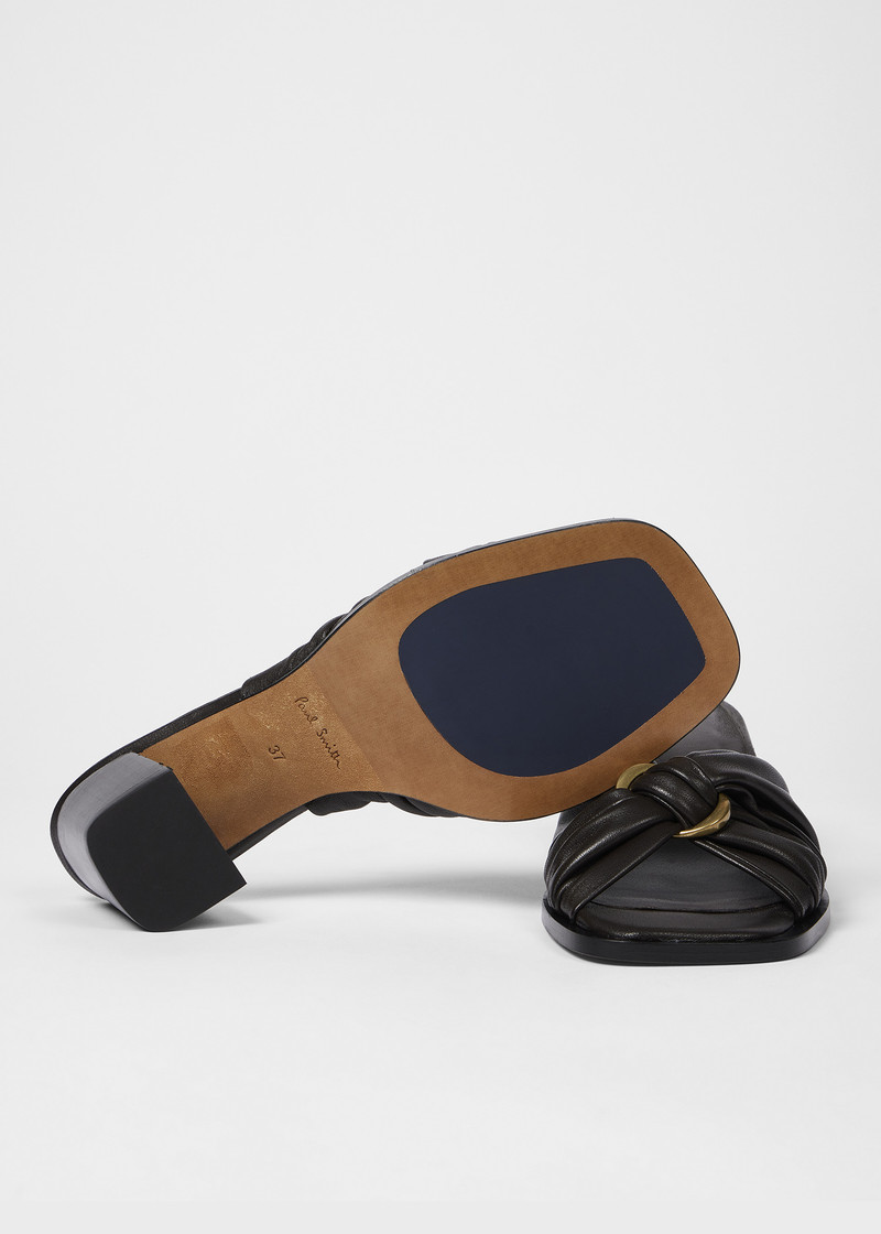 Women's 'Monivae' Leather Heels 5