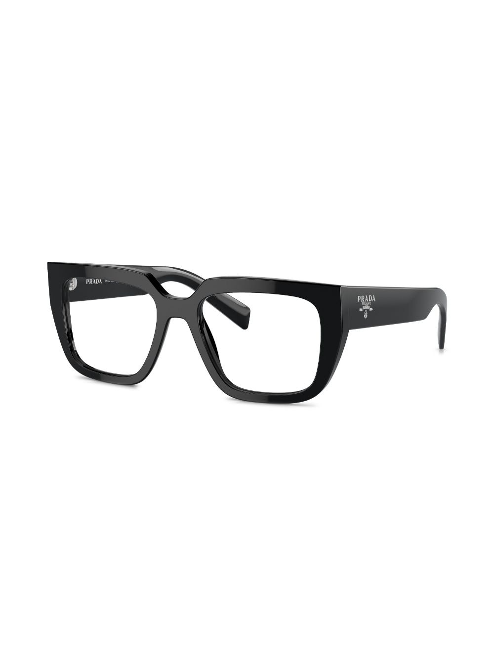 logo-lettering square glasses - 2