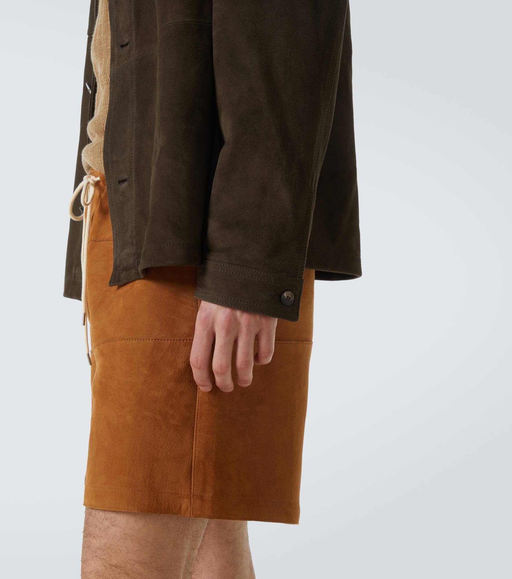 Ravi suede overshirt - 6