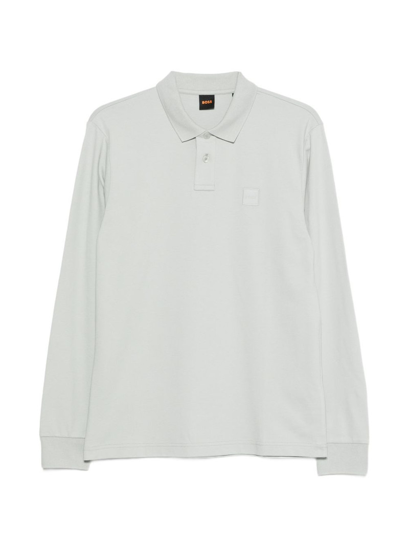 long-sleeve polo shirt 1