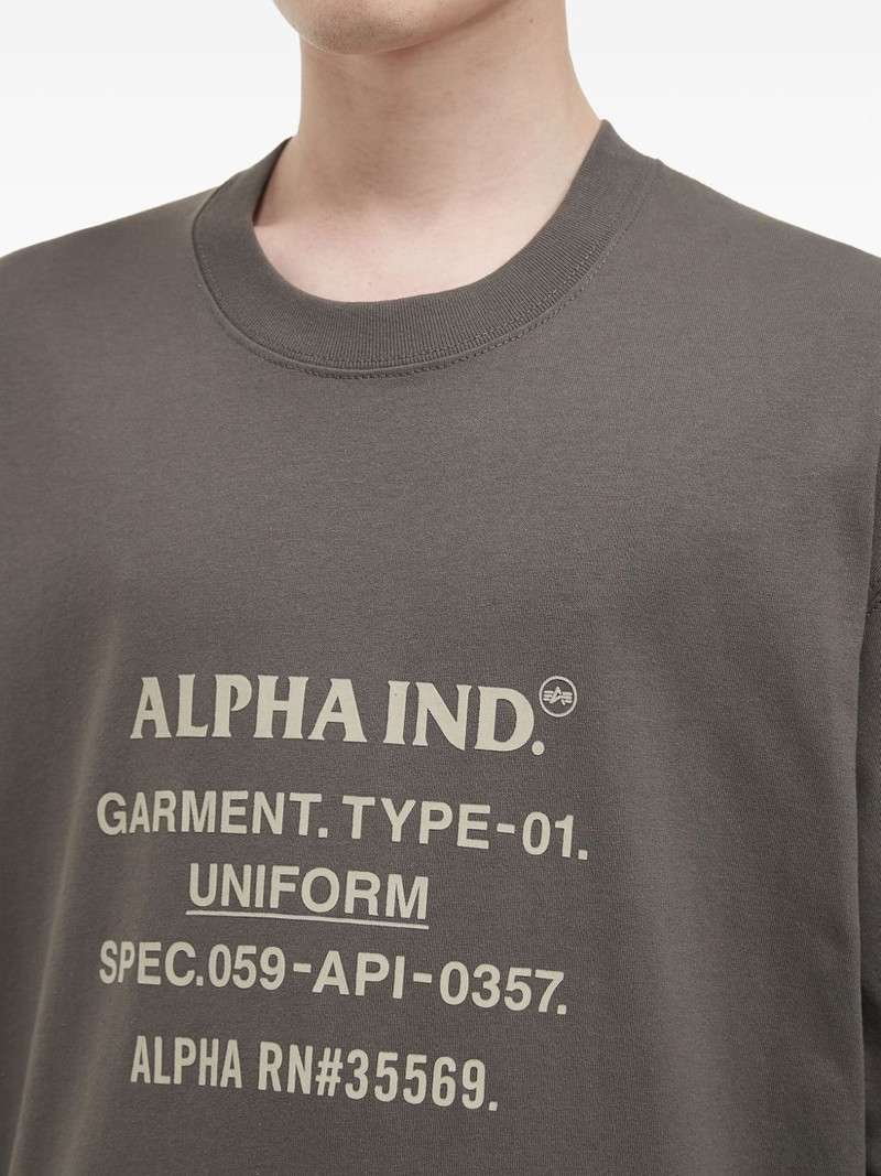 graphic-print crew-neck T-shirt 5