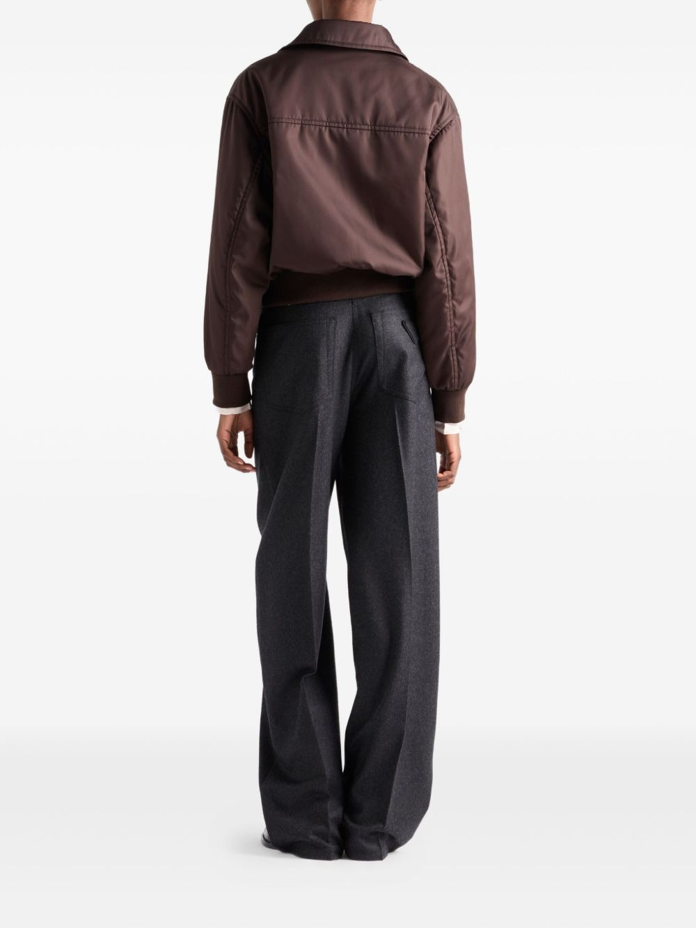 Re-Nylon triangle-logo jacket - 3