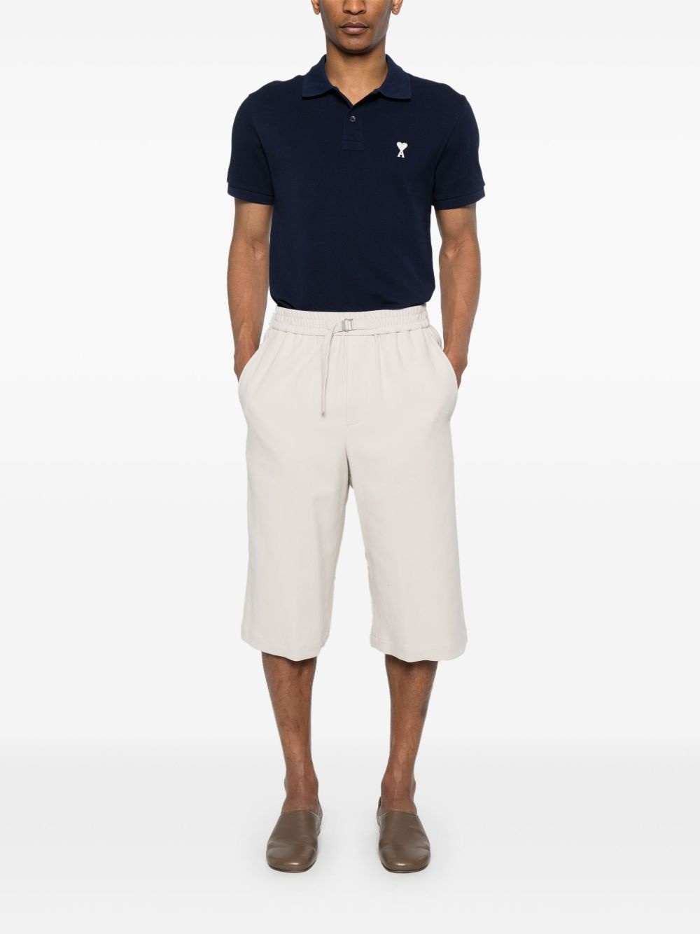 logo-plaque shorts - 2