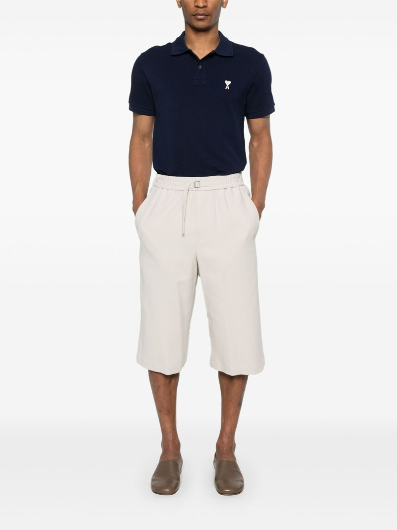 AMI Paris logo-plaque shorts outlook