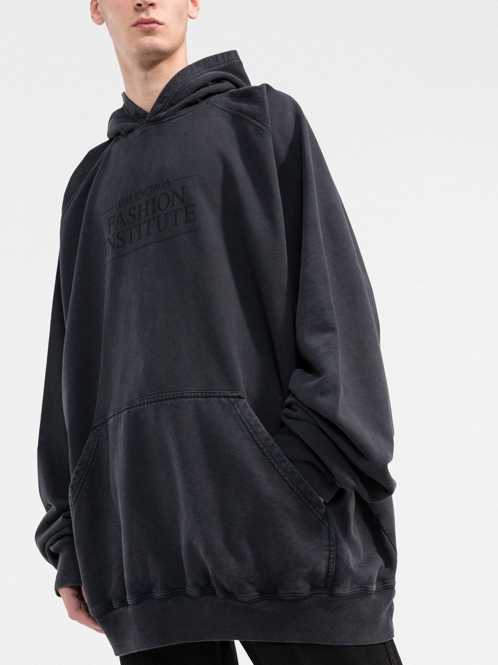 oversized cotton hoodie - 3