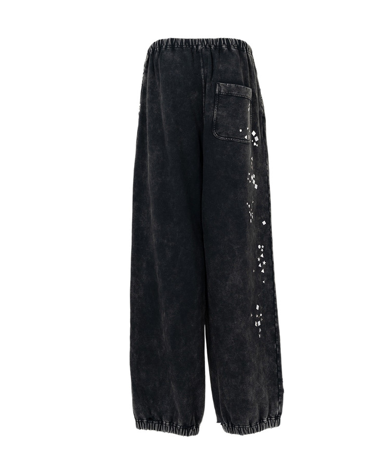 Embellished Bleached Sweat Pants 22
