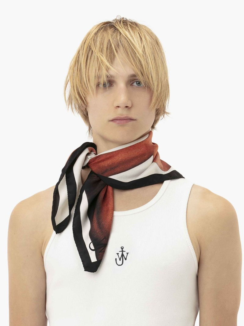 PRINTED SILK SCARF 4