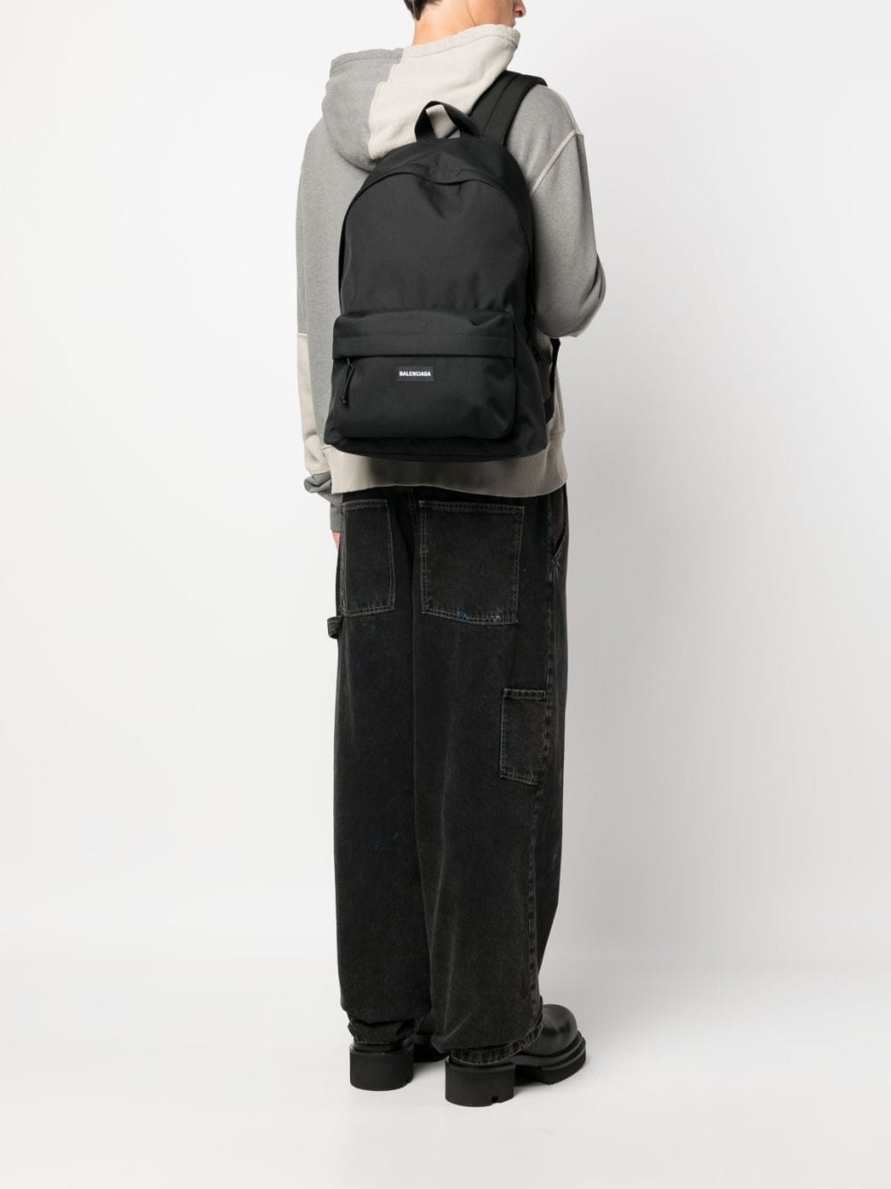logo-print backpack - 2
