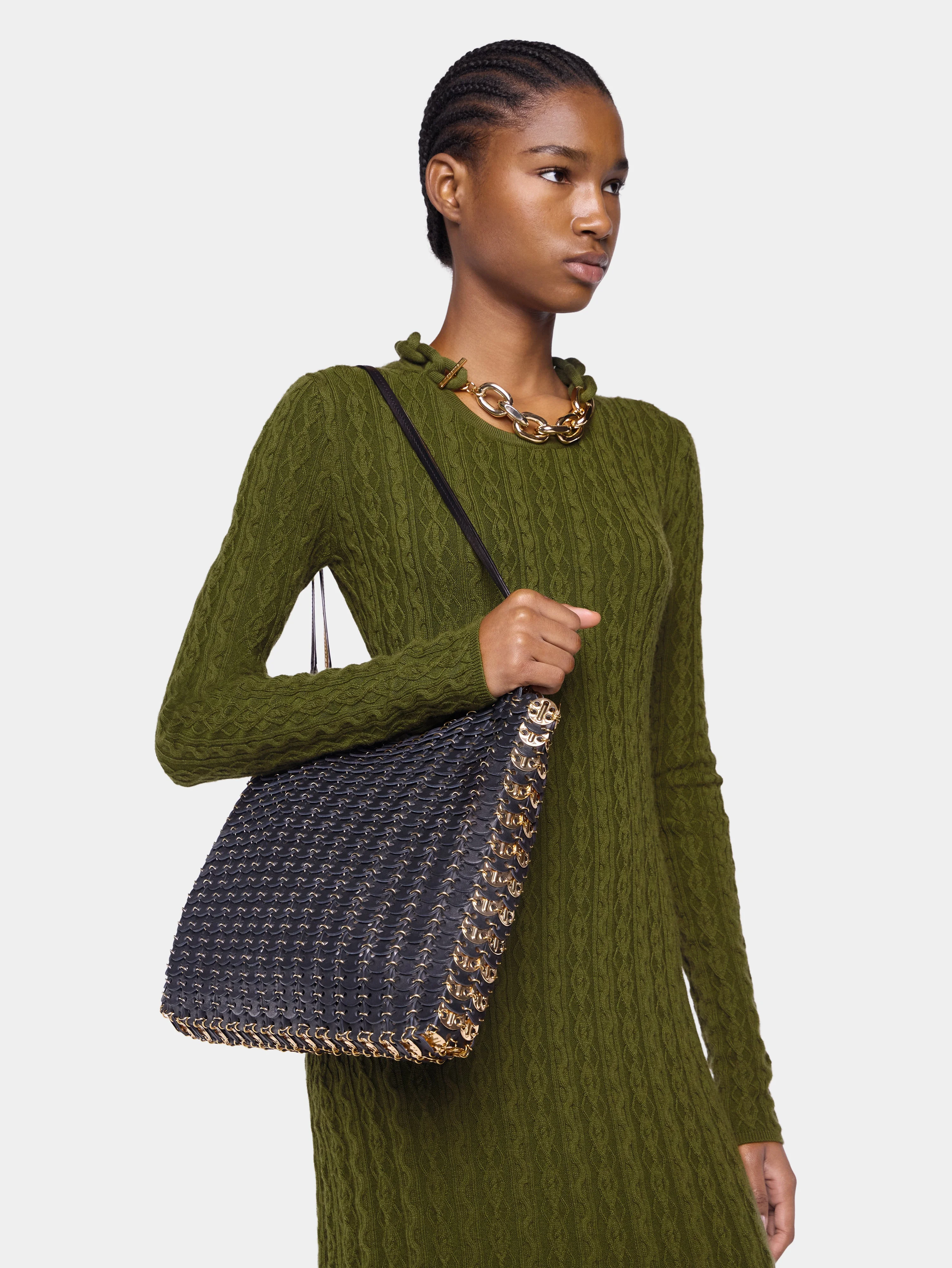 1969 TOTE FLIP BAG IN LEATHER - 1