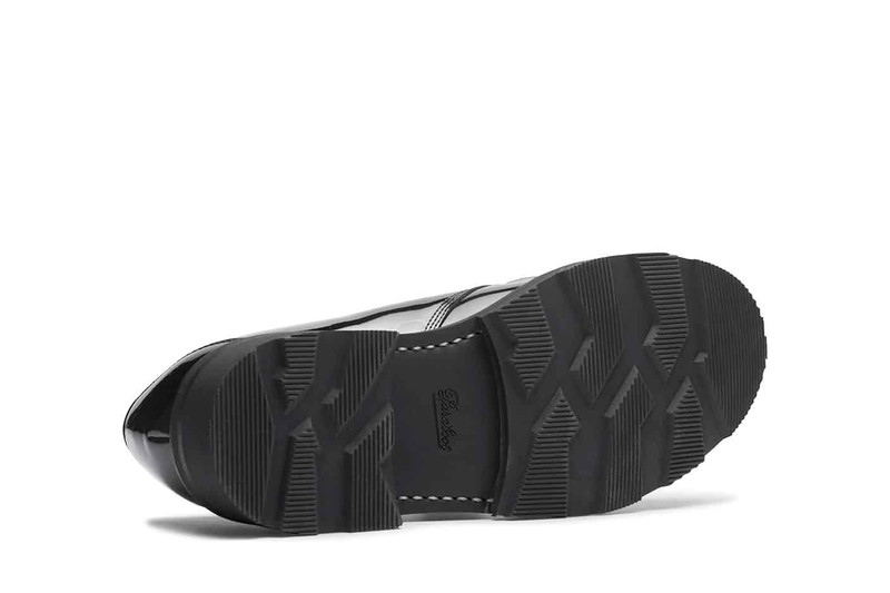 Beaubourg Black/Cream Varnish - Rubber Sole 5
