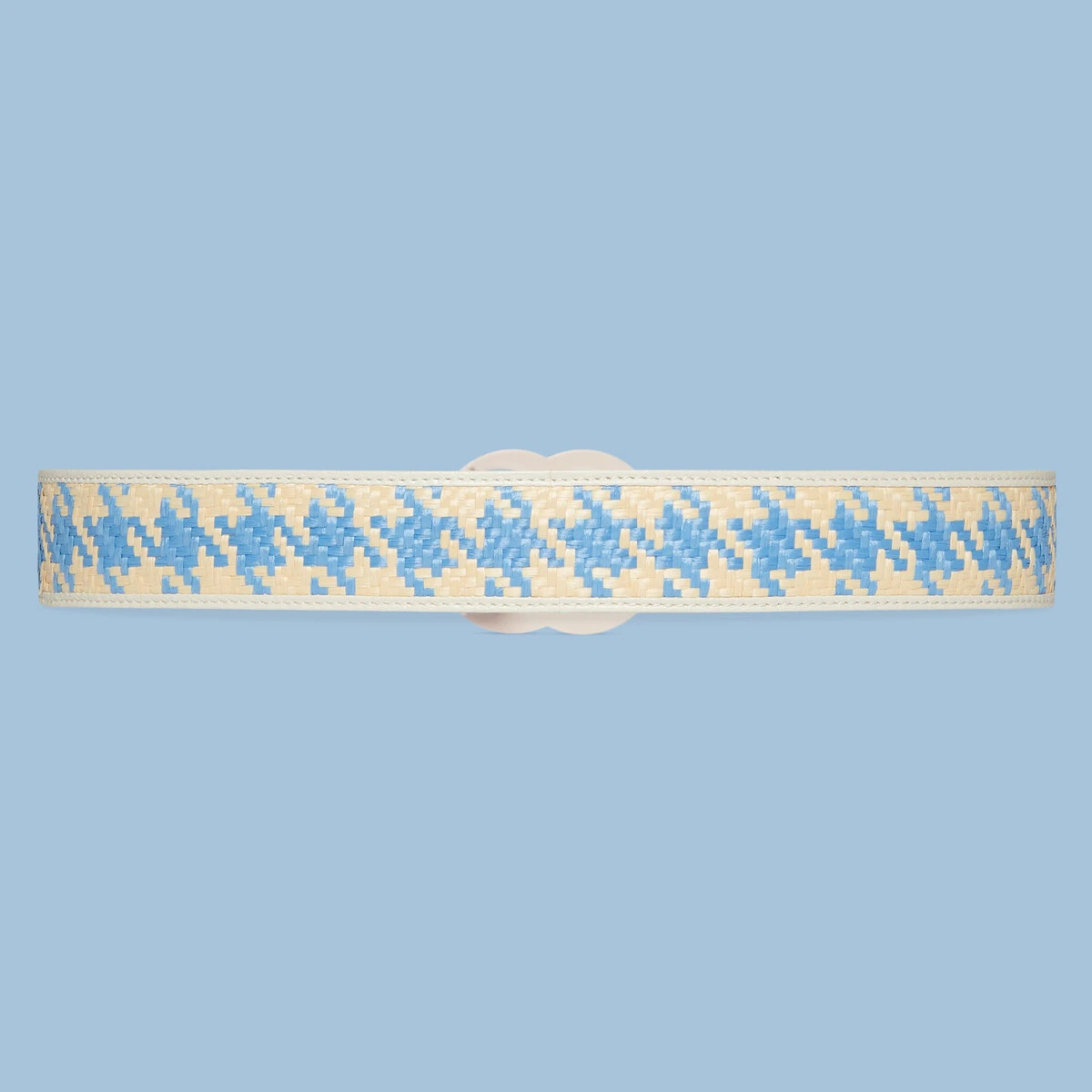 GG Marmont houndstooth wide belt - 4