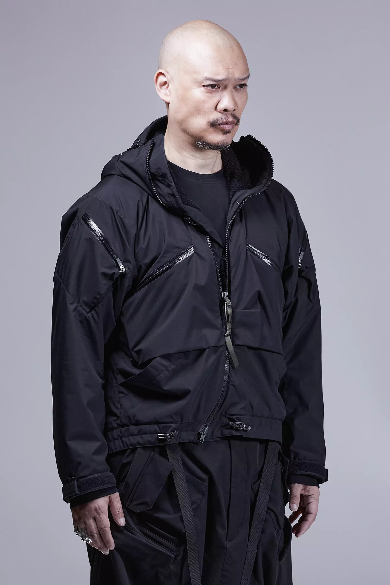 J104-WS 2L Windstopper® Polartec® Alpha® Jacket BLACK - 3