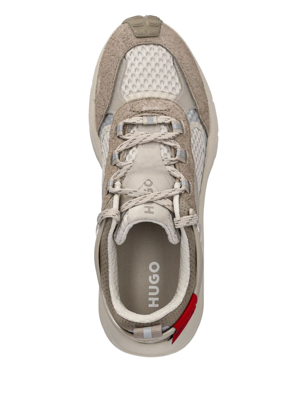 Signature mesh-panelled sneakers - 4