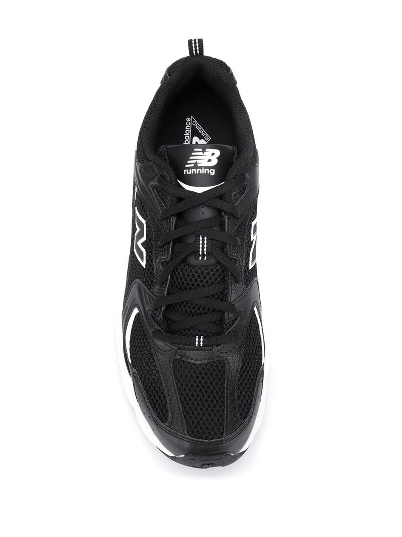 low-top logo sneakers 4
