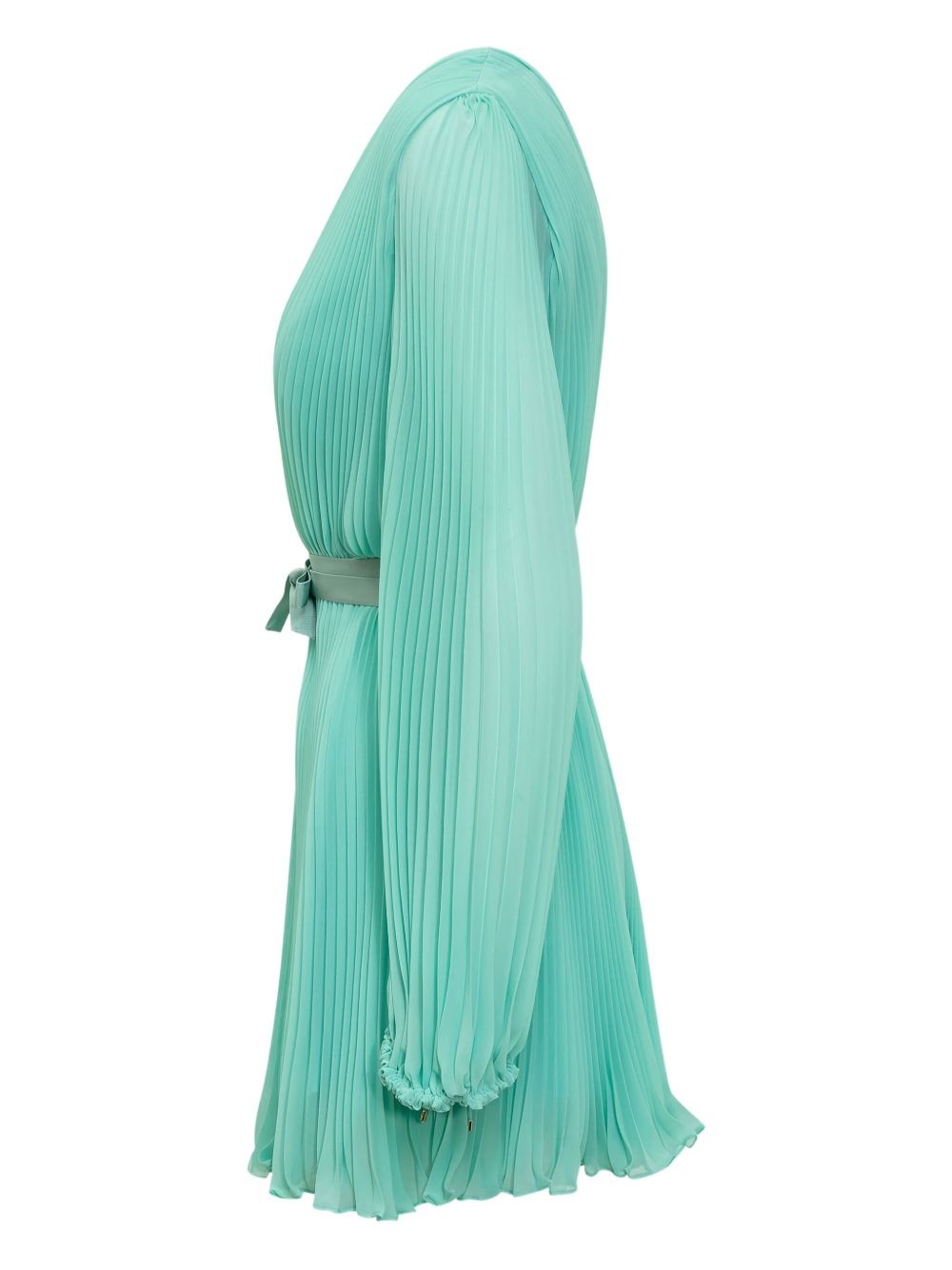plissé mini dress - 3