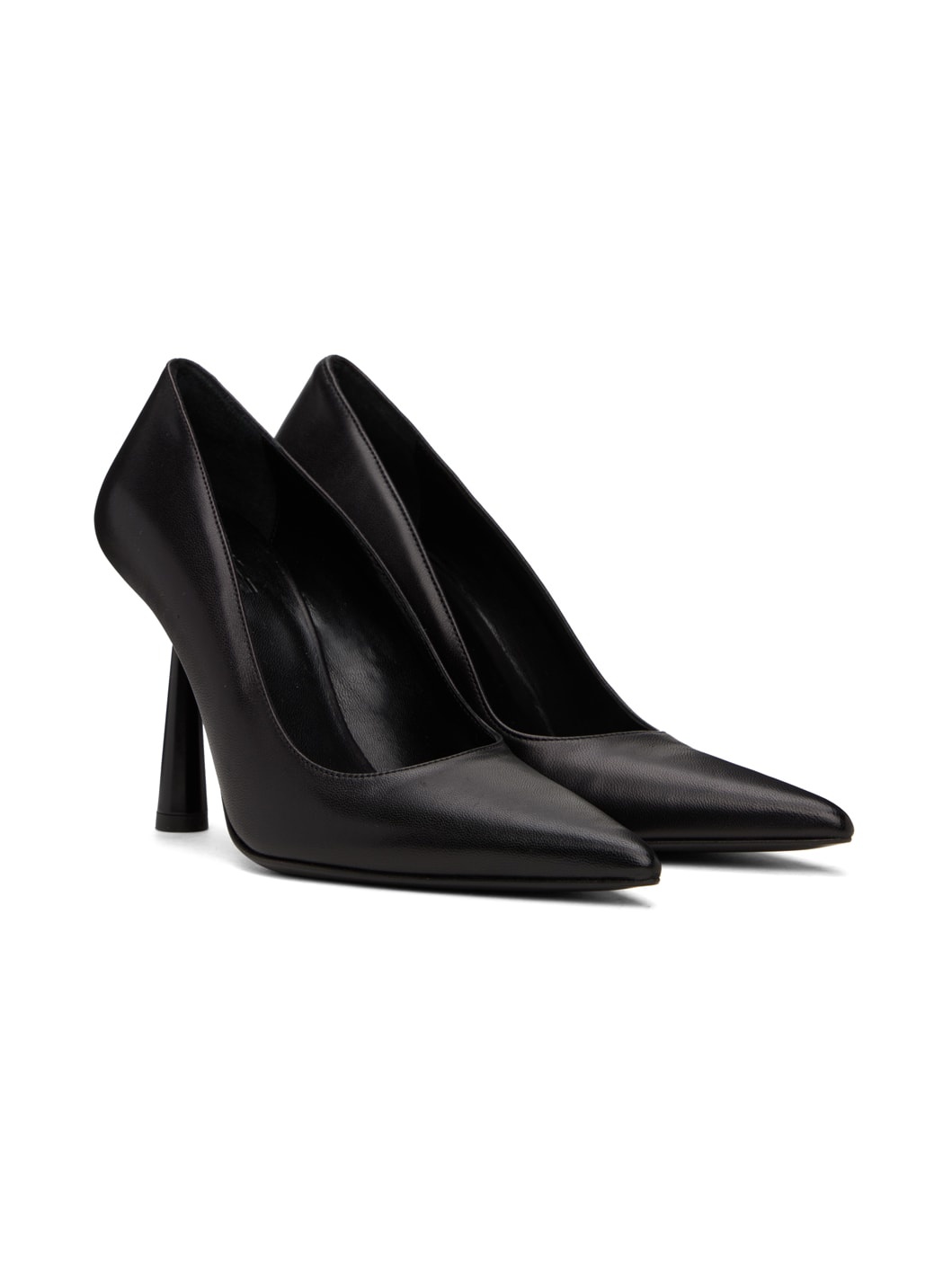Black Balantine Heels - 4