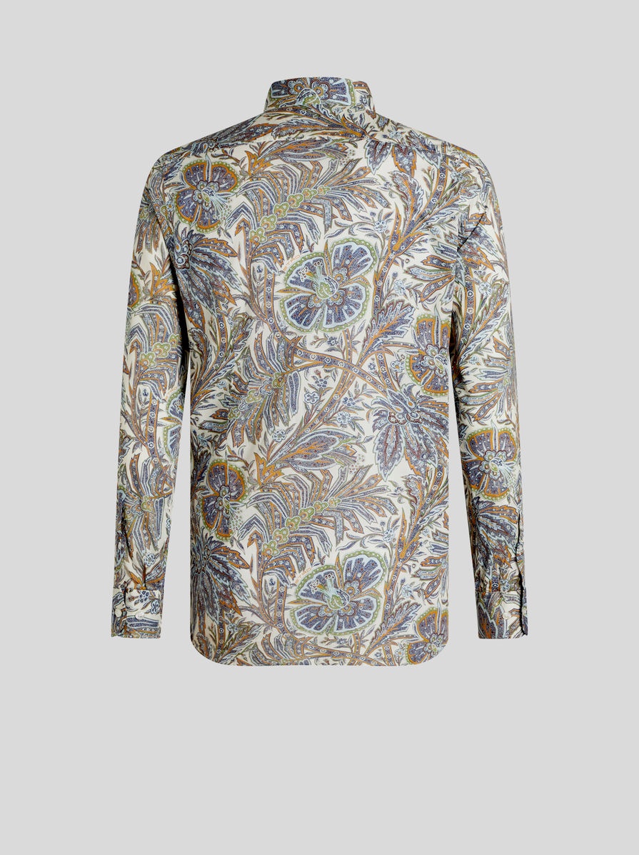 SHIRT WITH FOLIAGE PATTERN - 5