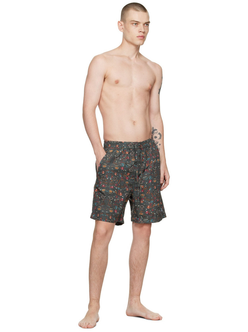 Isabel Marant Gray Hydra Shorts outlook