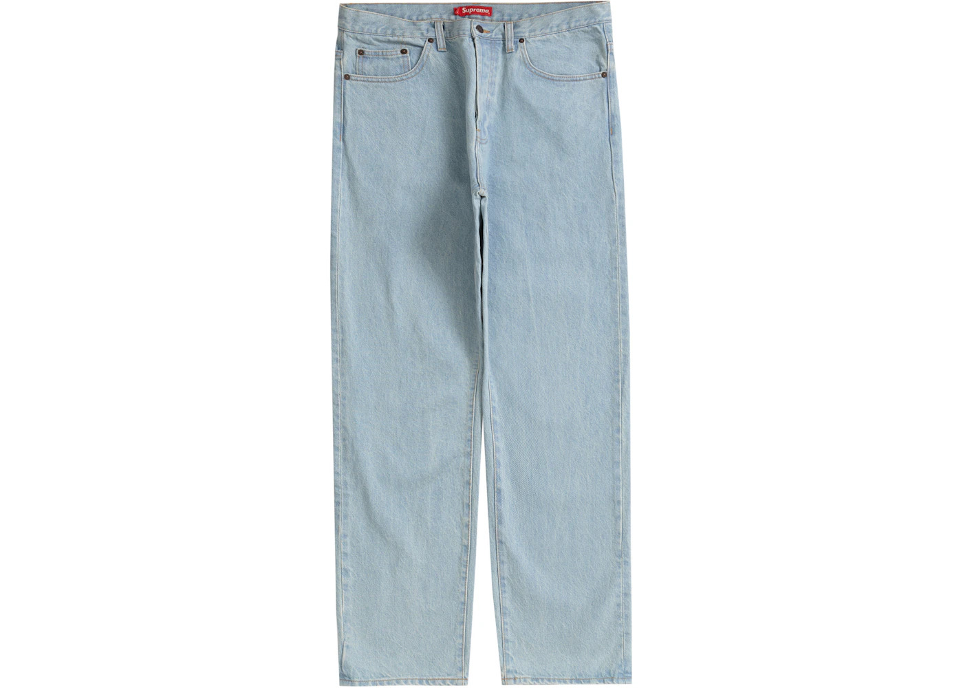 Supreme Regular Jean Washed Blue - 1