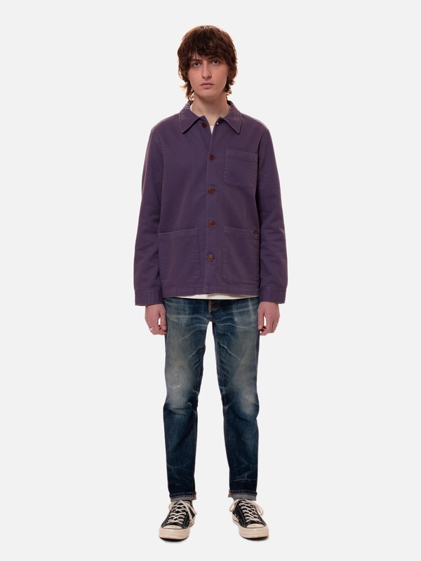 Barney Worker Jacket Lilac - 2