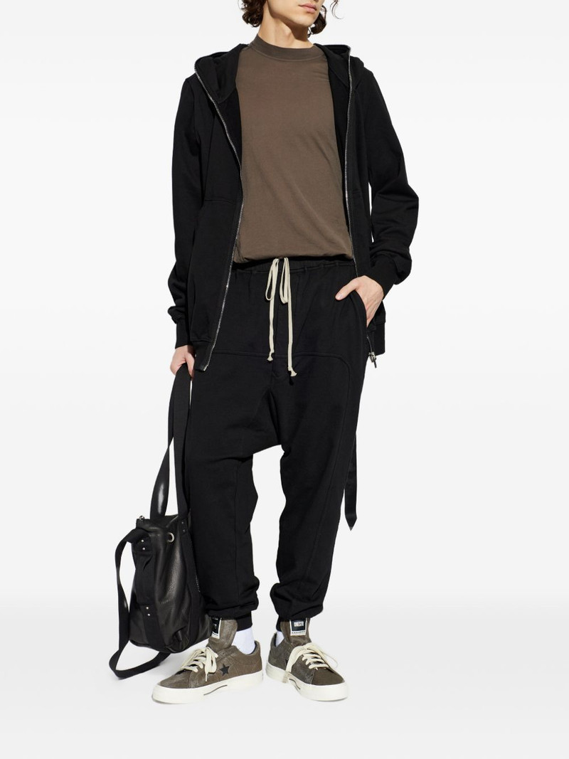 Rick Owens DRKSHDW zip-up hoodie outlook