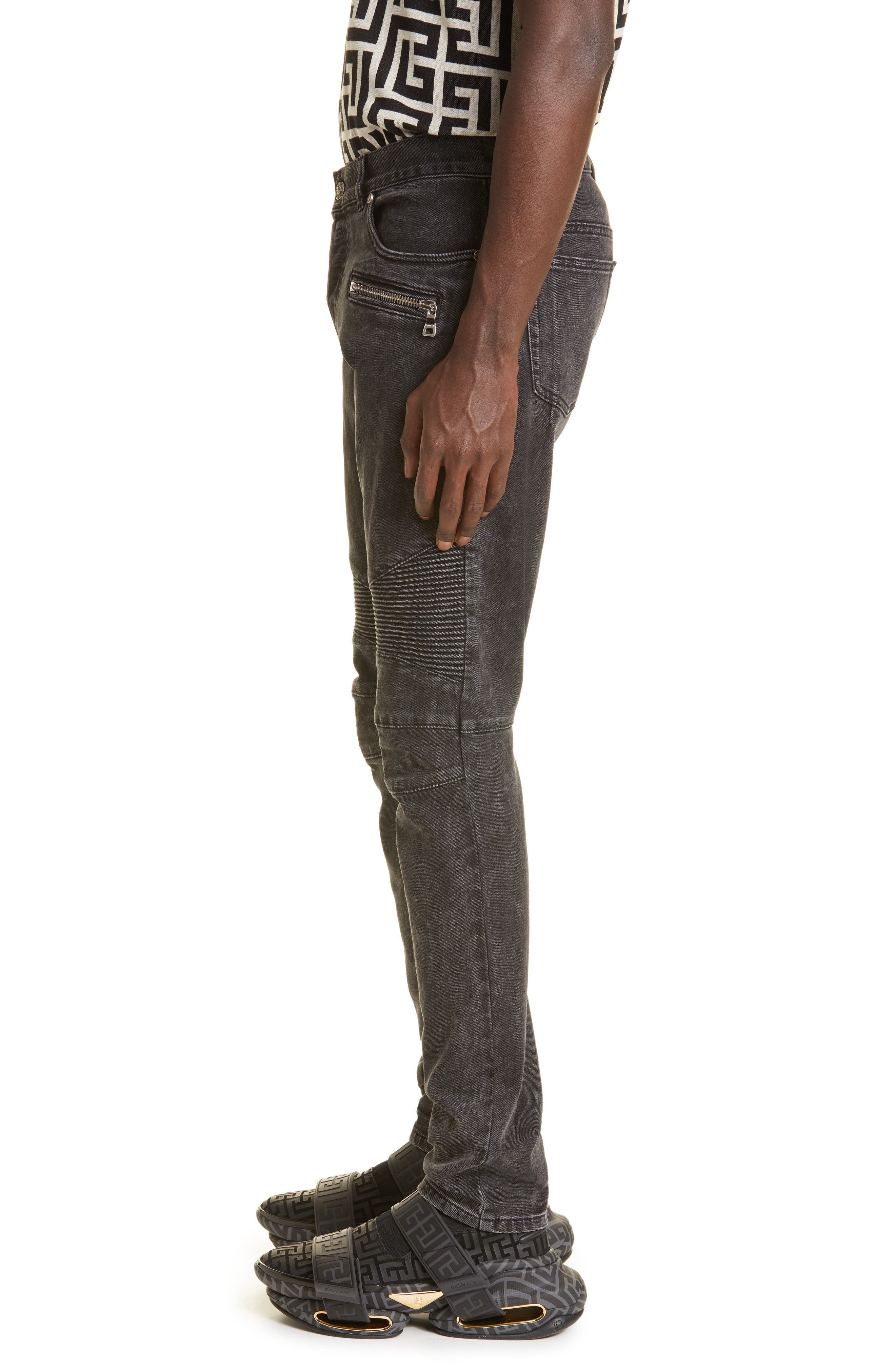 Moto Slim Fit Jeans - 3