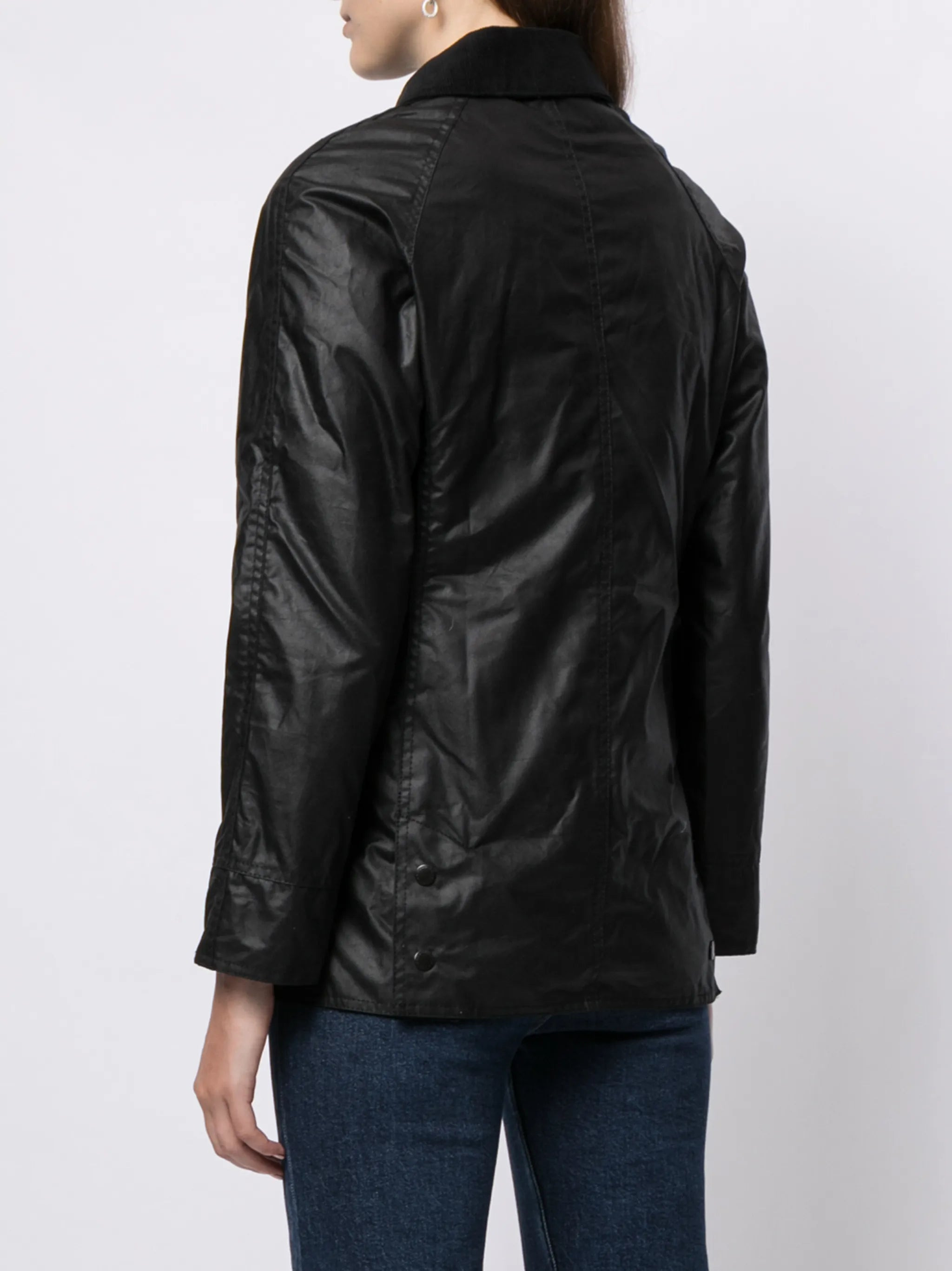 Barbour Wax-coated Buttoned-up Jacket - 4