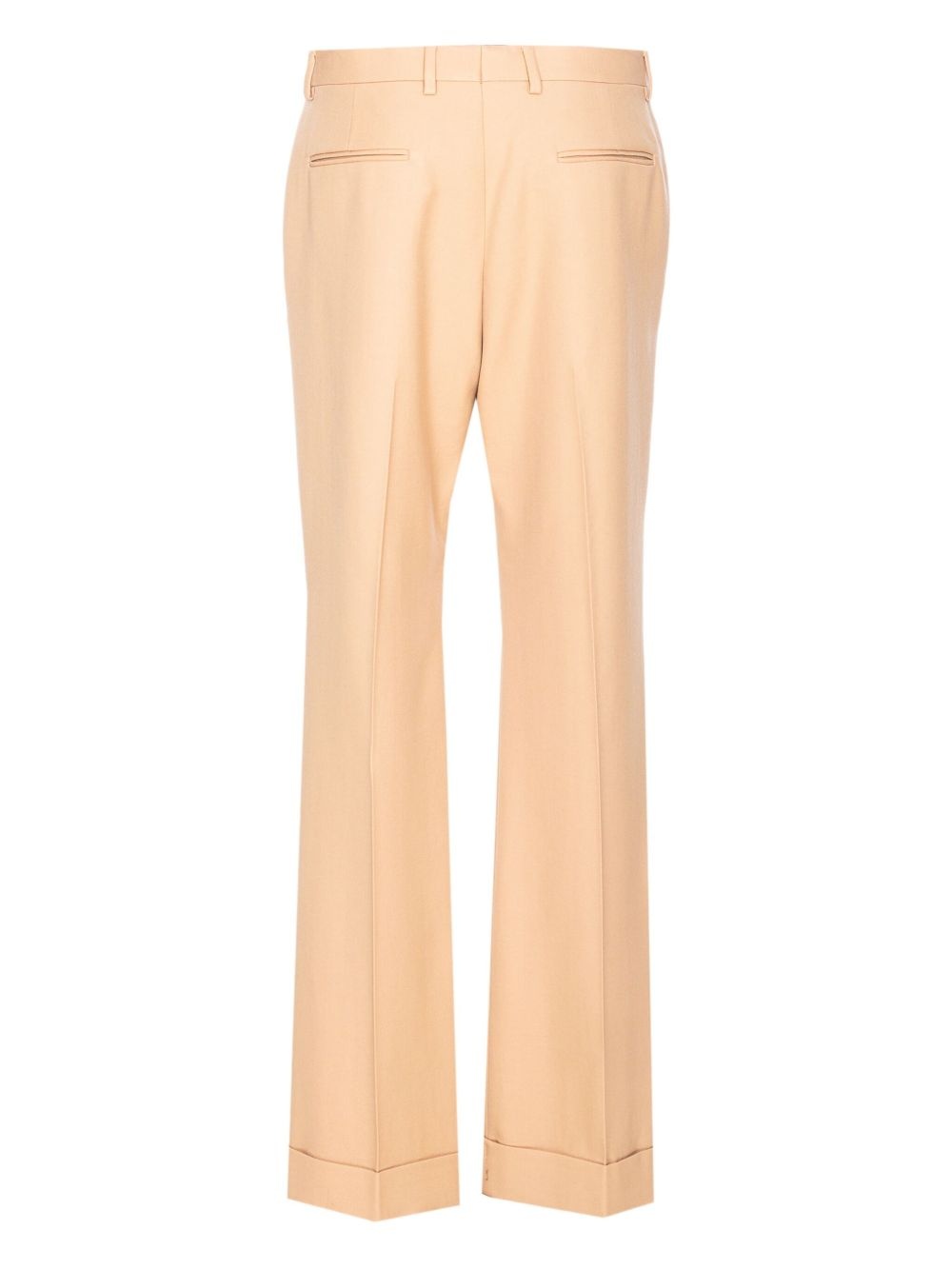 pressed-pleats pants - 2