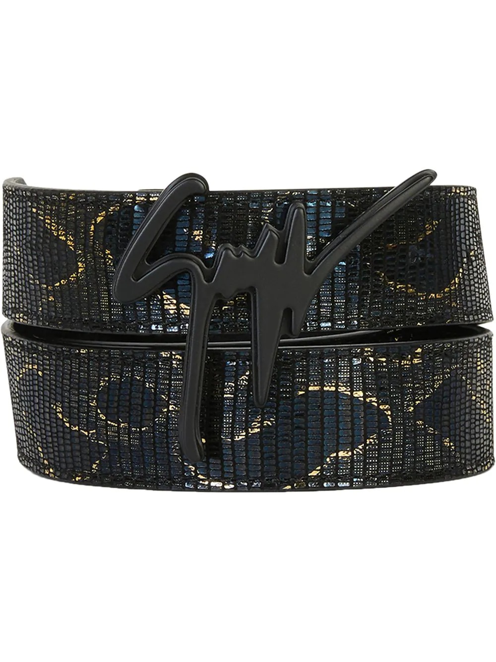 Signature buckle belt - 1