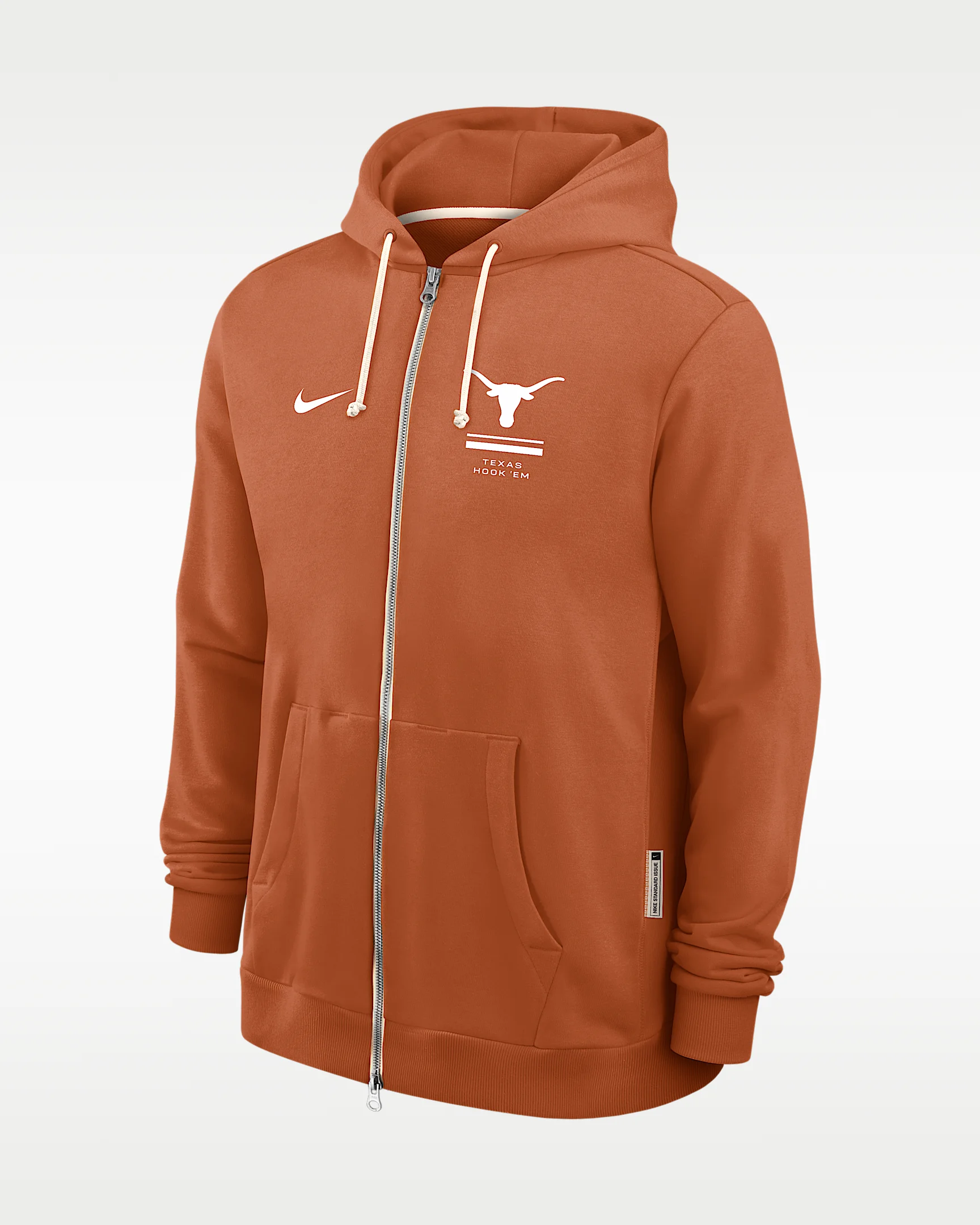 Texas Sideline Standard Issue Men's Nike Dri-FIT College Full-Zip Hoodie - 1