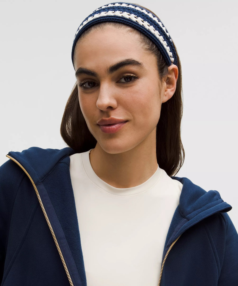 lululemon Cotton Crochet Headband outlook