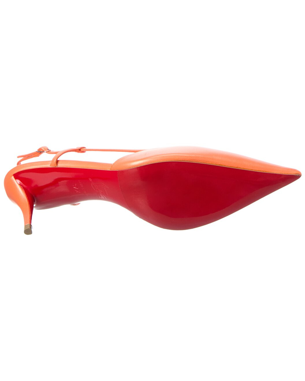 Christian Louboutin Leather Slingback Pump - 4