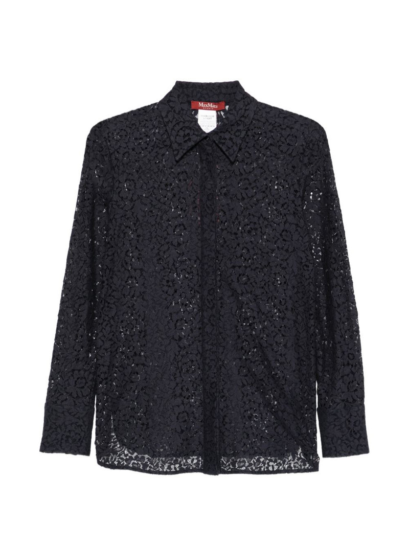 Gala long-sleeve lace shirt 1