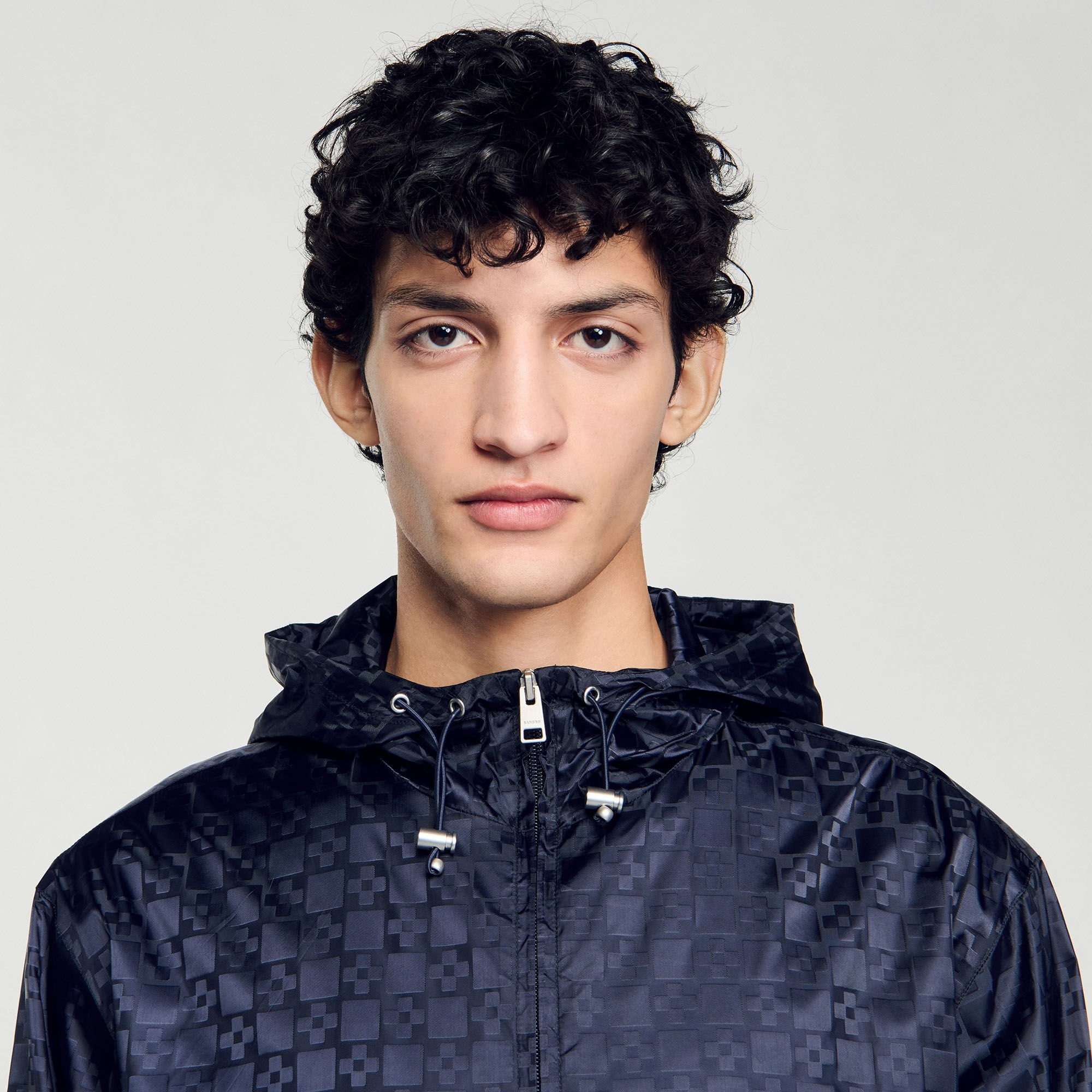 SQUARE CROSS NYLON JACKET - 3
