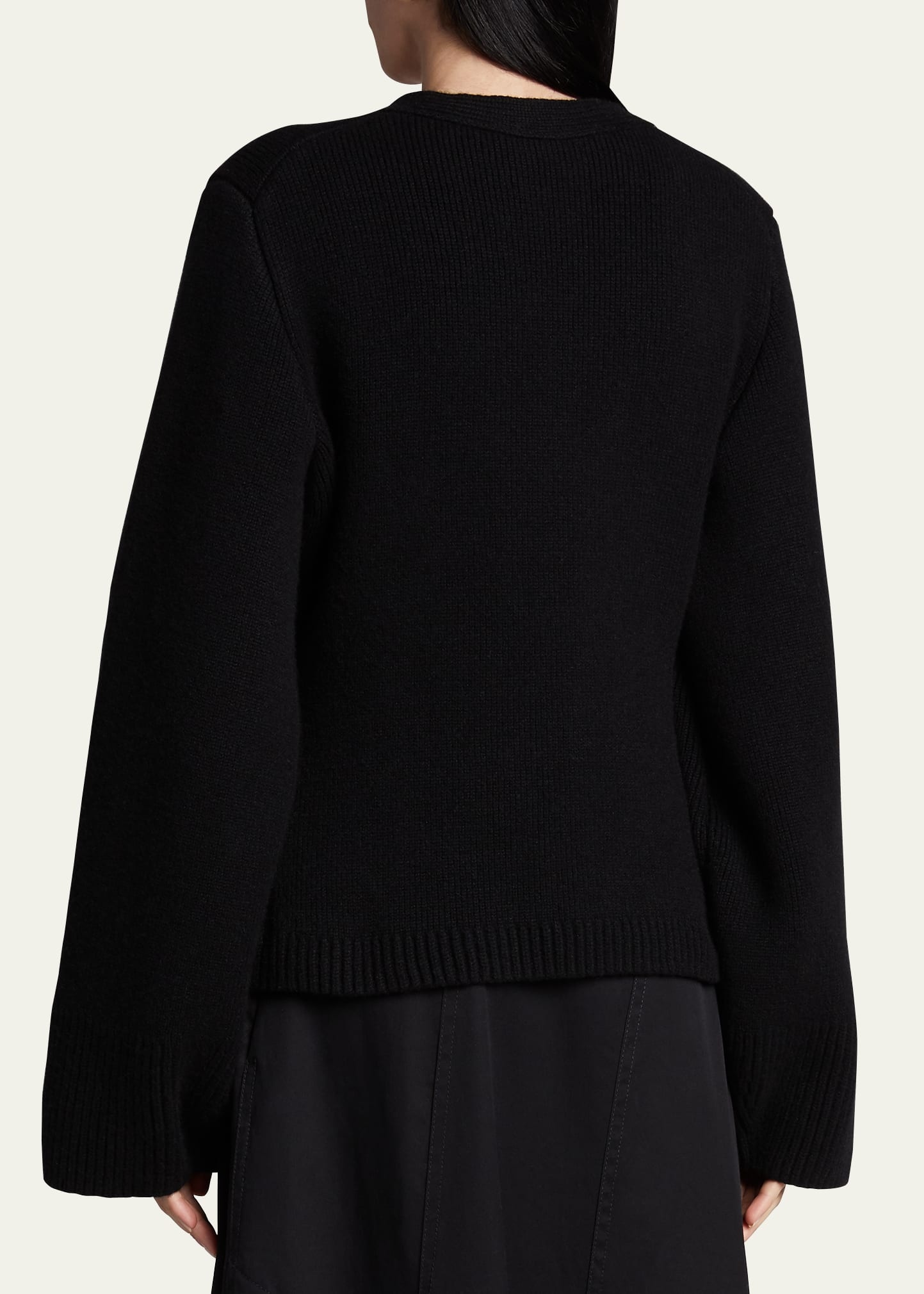 Scarlet Cashmere Cropped Cardigan - 3