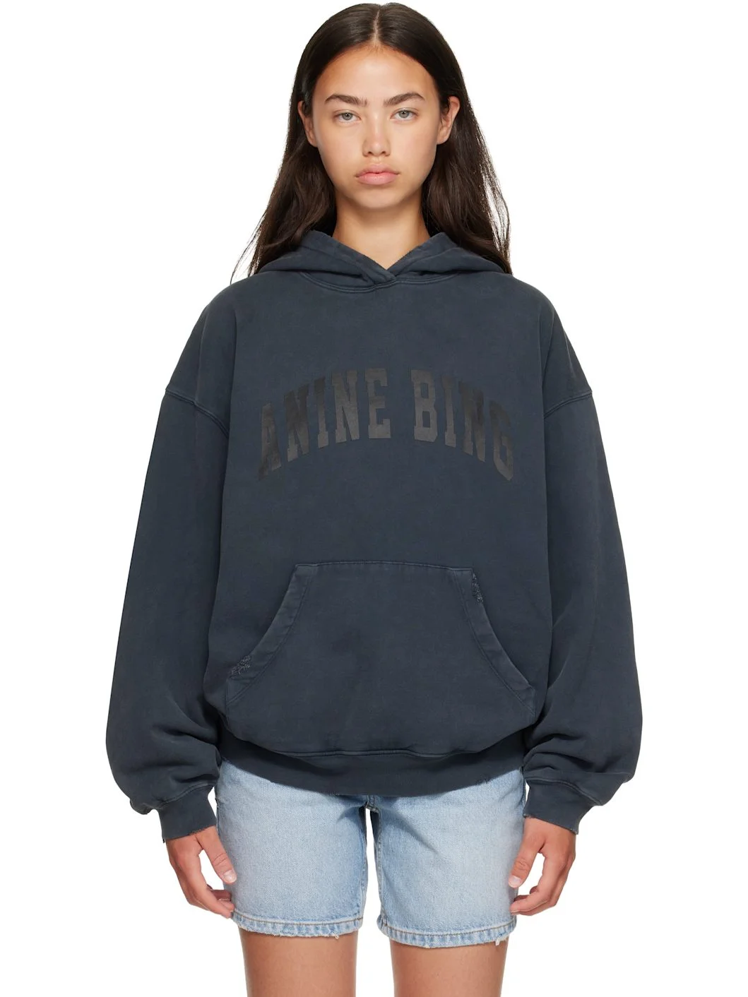 Black Harvey Hoodie - 1