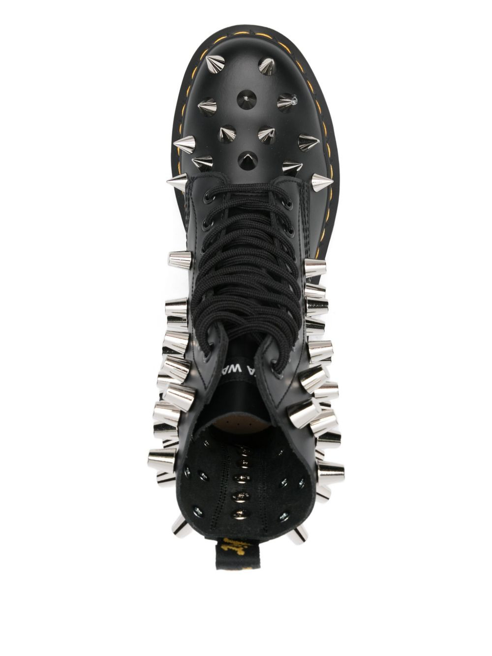 x Dr. Martens studded lace-up boots - 4