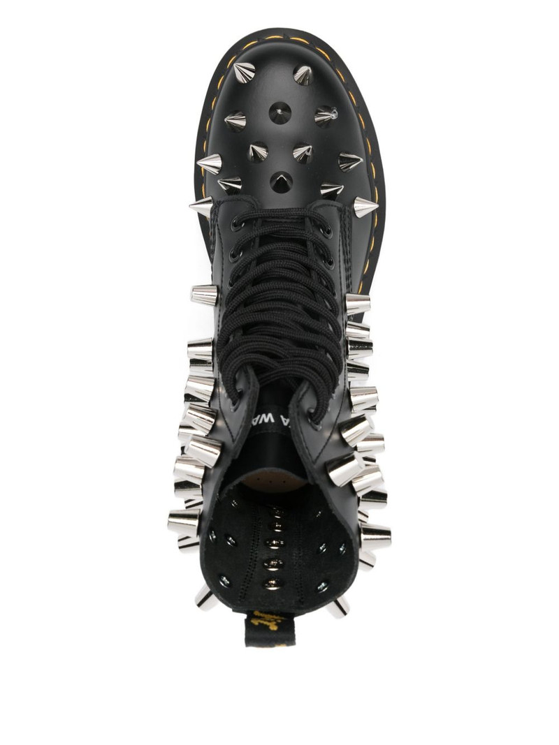 x Dr. Martens studded lace-up boots 4