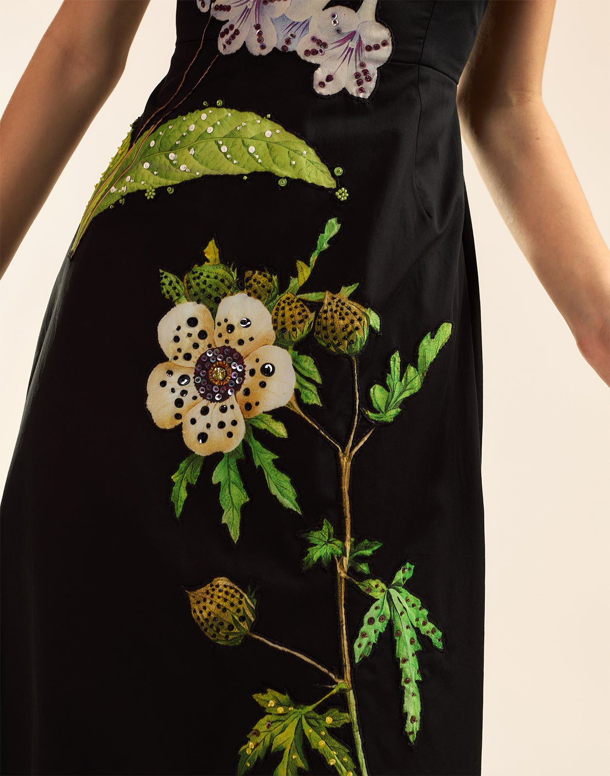 Embellished Bellflower Dress - 6