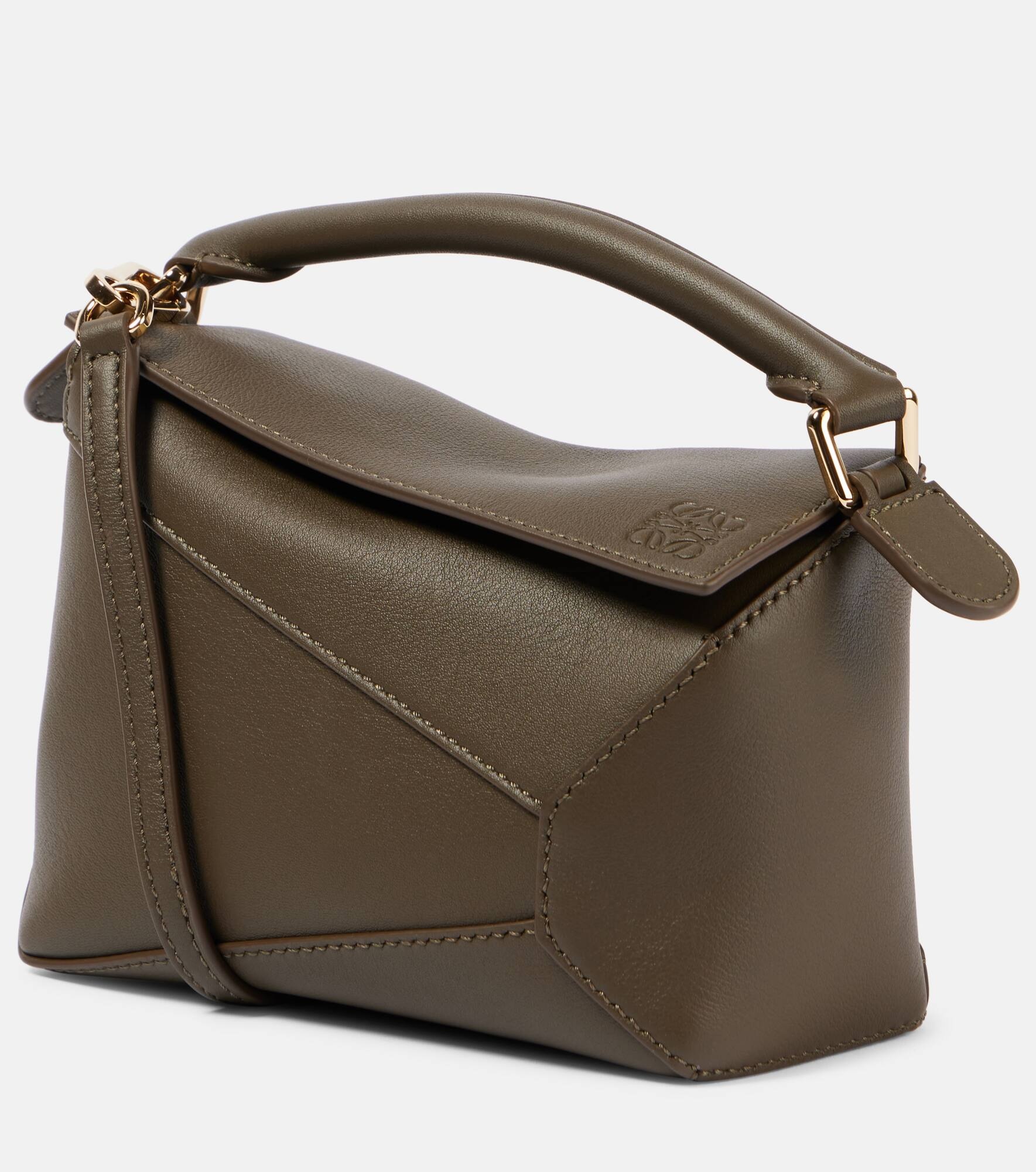 Puzzle Mini leather shoulder bag - 1