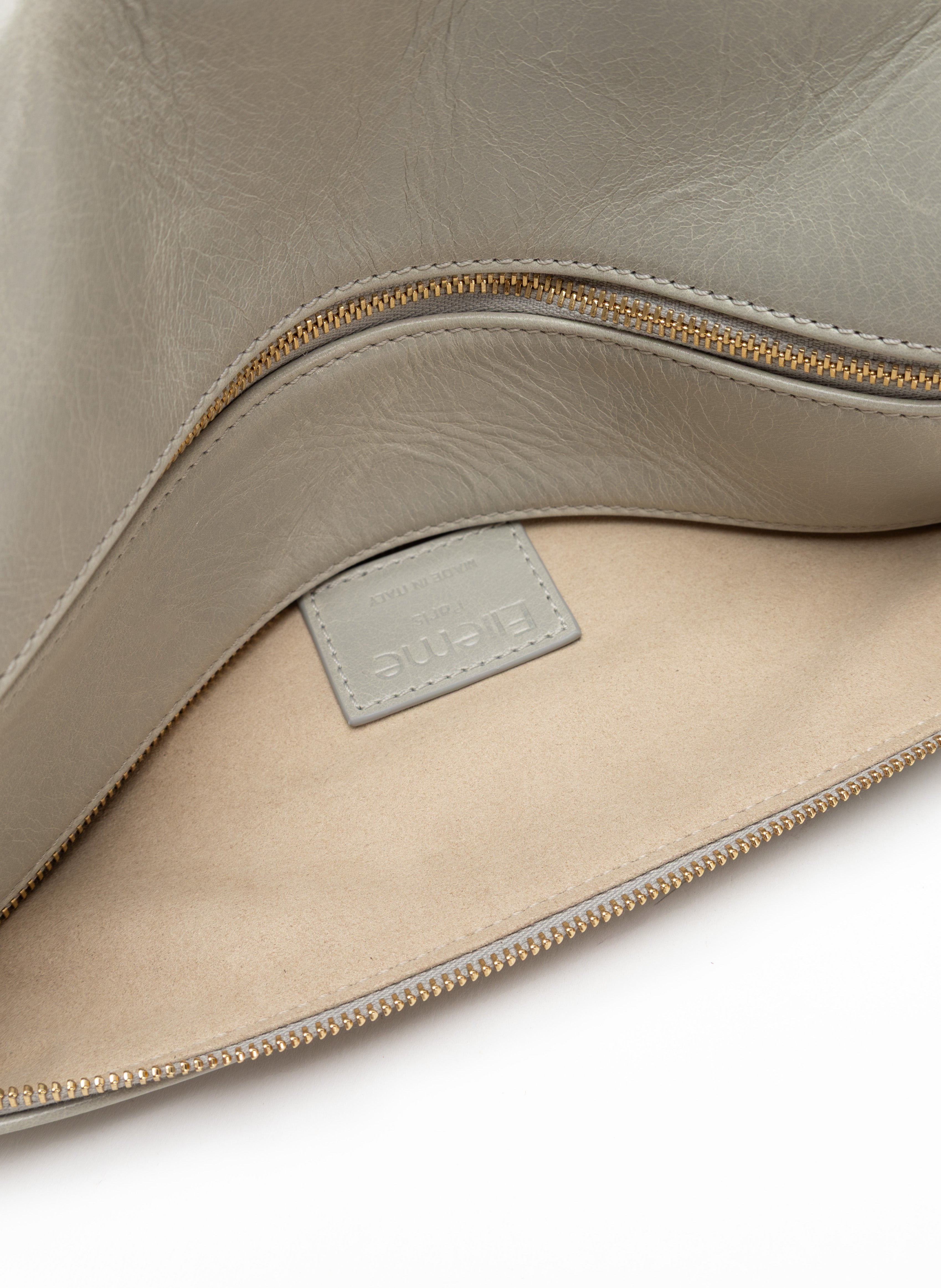 Trousse Vintage Leather Cemento - 5
