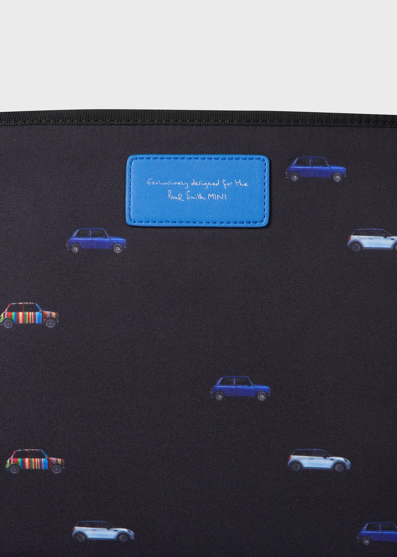 Paul Smith x MINI - Black Shadow Stripe Backpack 9