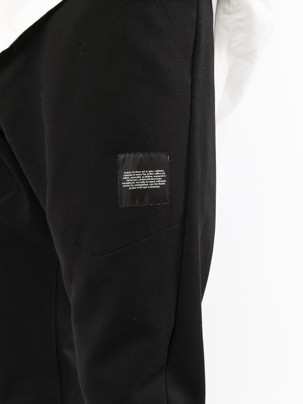 logo-patch track pants - 5