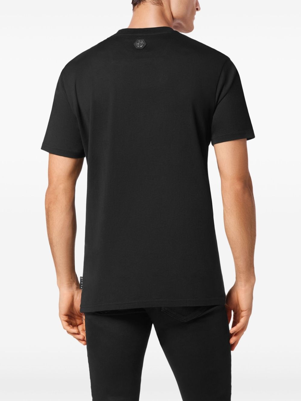 Skull&Bones-patch cotton t-shirt - 4