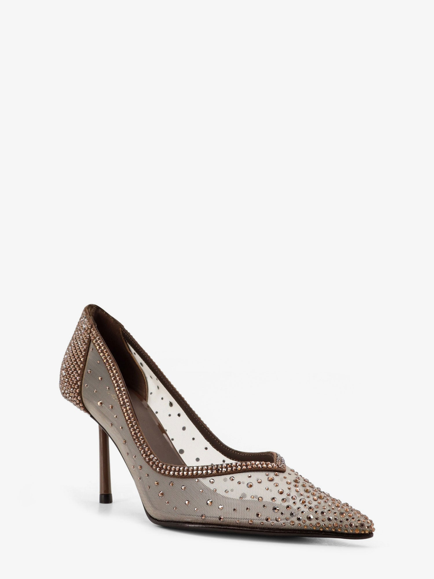 LE SILLA - Le Silla Nicole Mesh Pumps With Rhinestones - 2